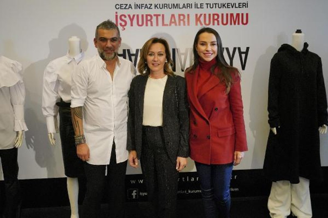 Hakan Akkaya ile kadın hükümlülerin tasarımları 'Kadınlar Günü Alışveriş Şenliği'nde