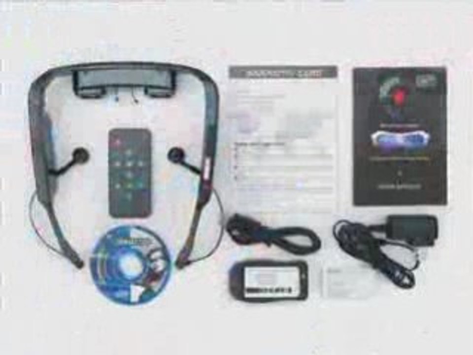 Portable Video Glasses MT320 lunette multimedia brille ecran