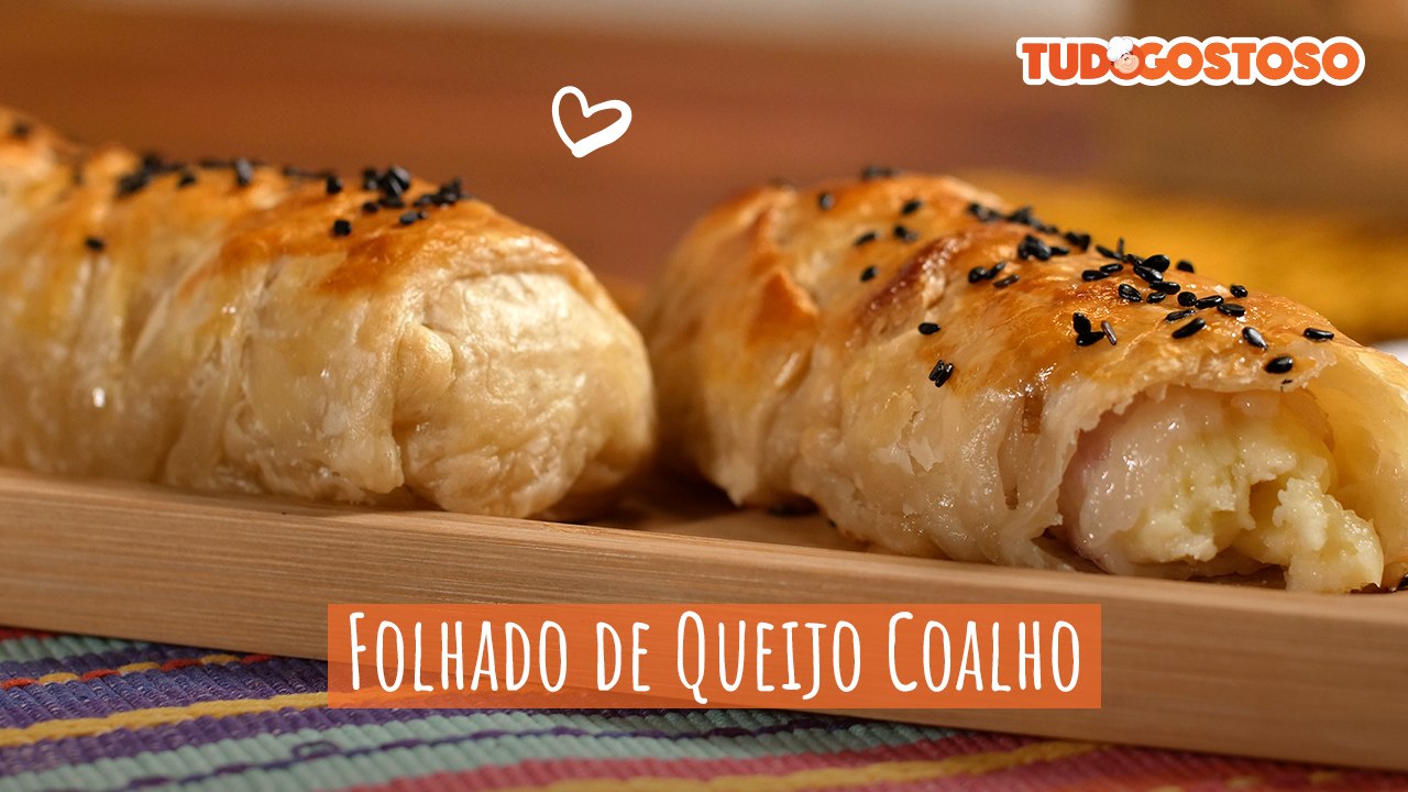 Folhado de Queijo Coalho