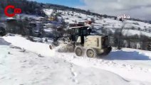 Sinop'ta kar nedeniyle 132 köy yolu kapandı