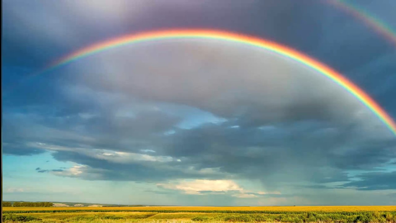 Planète : Avez-vous déjà vu la fin d'un arc-en-ciel ? Un photographe l'a filmé