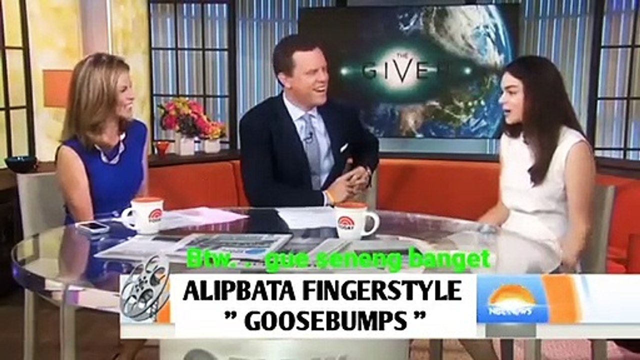 REAKSI PEMERAN GOOSEBUMPS ALIPBATA Goosebumps theme song New Reaction