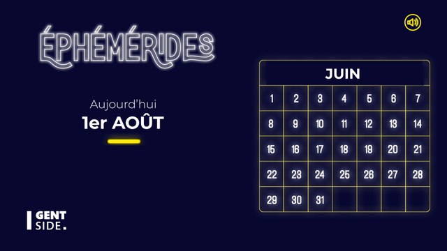 1er août : saint, signe, anniversaires célèbres, événements