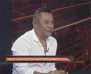 Konsert ulang tahun Zainal Abidin tampil kelainan