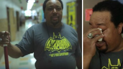 Ces élèves font une grande surprise à l'homme de ménage de leur école