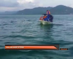 Tragedi bot karam: Dua lagi mayat ditemui