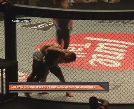 Malaysia menang besar di Kejohanan MMA One Championship Kuala Lumpur