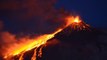 Italie : Coulée de lave et pluie de pierres, les images incroyables de l’éruption de l’Etna (Vidéos)