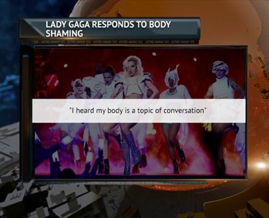 Lady Gaga responds to body shaming after Super Bowl halftime show