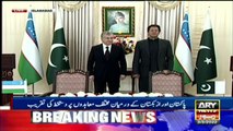 Signing ceremony of various agreements between Pakistan and Uzbekistan