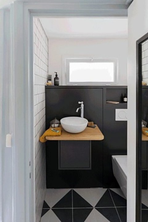 Avant - après : WC complètement design