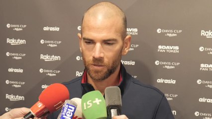 Coupe Davis 2022 - Adrian Mannarino : "Jouer avec les potes au bord du court, c'est toujours incroyable !"