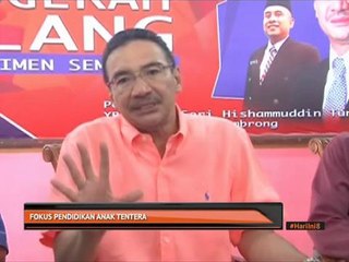 Fokus pendidikan anak tentera