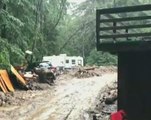 Mudslides destroy California homes