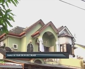Family of four die in USJ 2 blaze