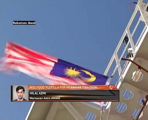 Misi Food Flotilla For Myanmar tiba esok