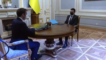 Macron conversou com Putin e Zelensky