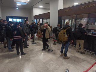 AGİT GÖZLEMCİLERİ THY UÇAĞIYLA RUSYA'DAN İSTANBUL'A GELDİ AKTÜEL