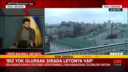 Zelenski: Putin'le konuşmak zorundayım
