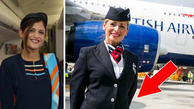 Voilà pourquoi les hôtesses de l'air accueillent les passagers avec les mains dans le dos