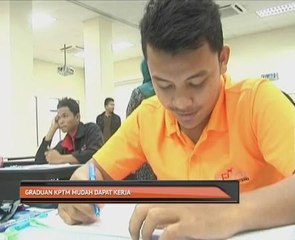 Graduan KPTM mudah dapat kerja