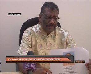 Warga Indonesia suspek bunuh rakan senegara diburu