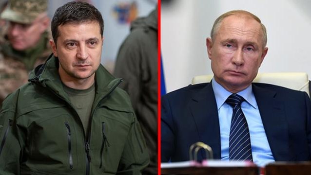 Ukrayna lideri Zelenski, kameralar karşısında Putin'e seslendi: Erkek erkeğe konuşalım