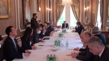 BUDAPEŞTE - Bakan Muş, Türk Devletleri Teşkilatı Budapeşte Temsilcilik Ofisini ziyaret etti