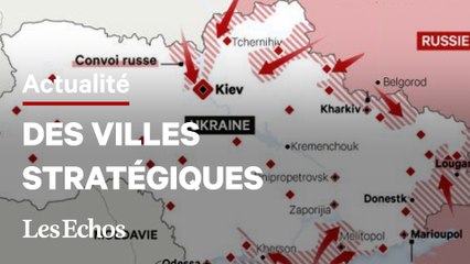 Ukraine : les grandes villes ukrainiennes visées par Poutine