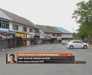 Proses penamaan calon PRK Tanjong Datu