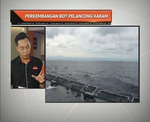 Perkembangan bot pelancong karam