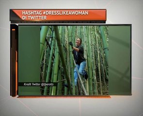 Hashtag #DressLikeAWomen di Twitter