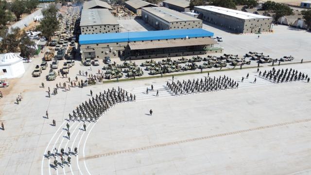 Son dakika haberleri! Libya'nın Misrata kentinde askeri öğrenciler için mezuniyet töreni düzenlendi