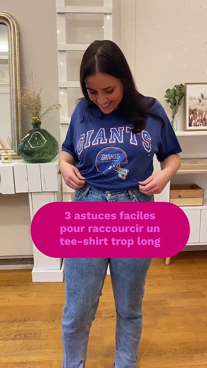 Mode : 3 astuces faciles pour raccourcir un tee...