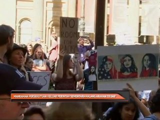 Mahkamah Persekutuan keluar perintah sementara halang arahan Trump