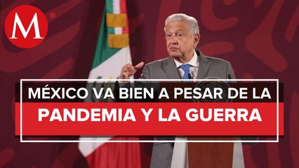AMLO afirma que peso resiste ante conflicto entre Rusia y Ucrania