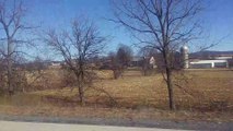 Riding along Interstate 81 around Shippensburg Pennsylvania on a Sunny Afternoon