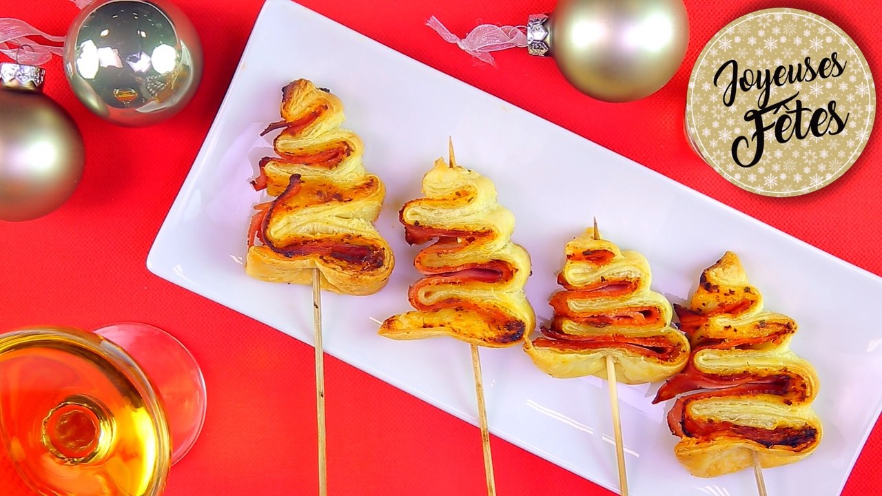 Noël : Les minis sapins de Noël au jambon : une recette facile pour un apéro réussi