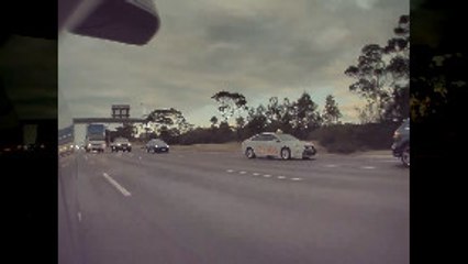 Erratic Overtake Culminates in Crash