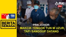 PRN Johor: Makcik tengok Tun M uzur, tapi sanggup datang