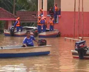Mangsa banjir di Pahang menurun