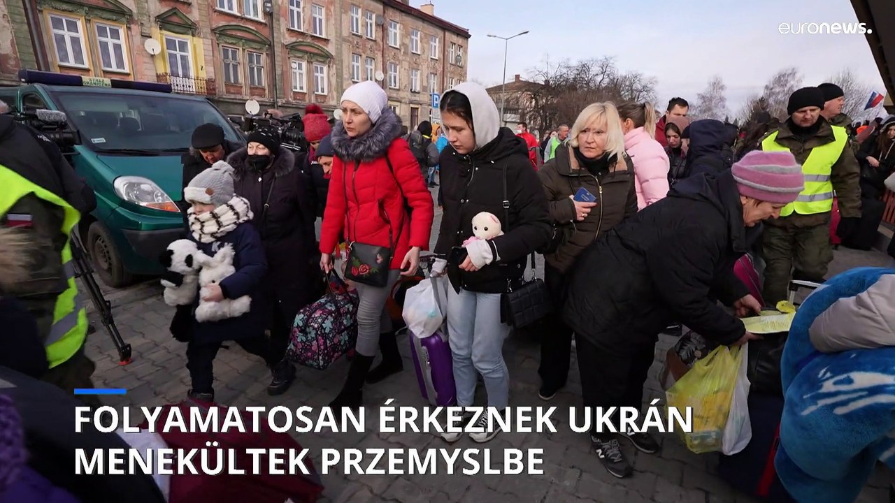 Egymillióan menekültek el Ukrajnából, közülük több mint 500 ezren Lengyelországba