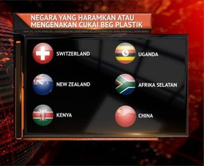 Negara yang haramkan atau mengenakan cukai beg plastik