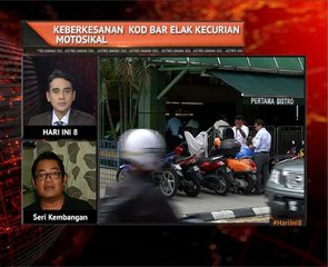 Keberkesanan Kod Bar elak kecurian motosikal