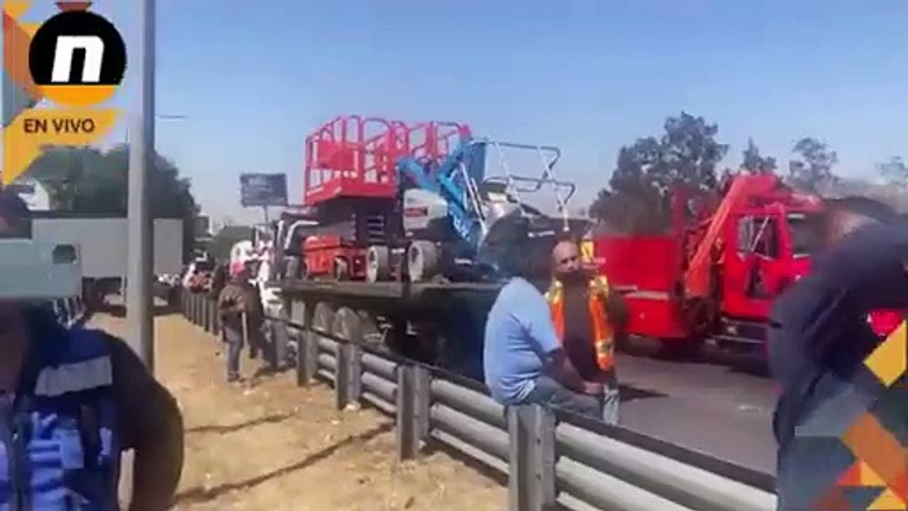 Accidente sobre la 57