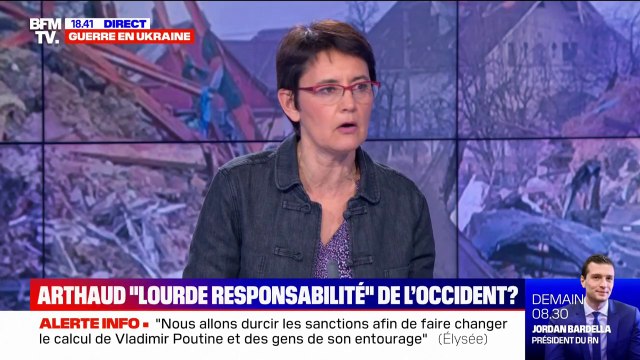 Nathalie Arthaud sur la guerre en Ukraine: Il faut que les travailleurs s'expriment