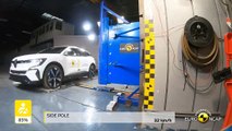 La Renault Mégane E-Tech Electrique obtient cinq étoiles aux crash-tests Euro NCAP