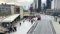 Metroda intihar girişimi seferleri aksattı