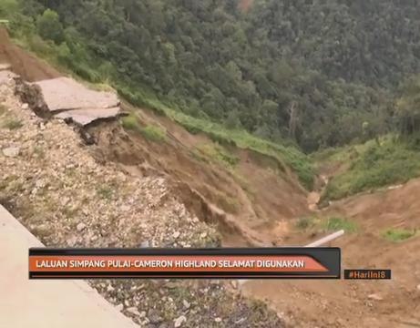 Laluan Simpang Pulai - Cameron Highlands selamat digunakan