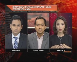 Kronologi penggantungan tugas Pengerusi MARA